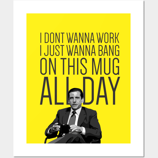 OFFICE | MICHAEL SCOTT | MUG Wall Art by fernandaffp